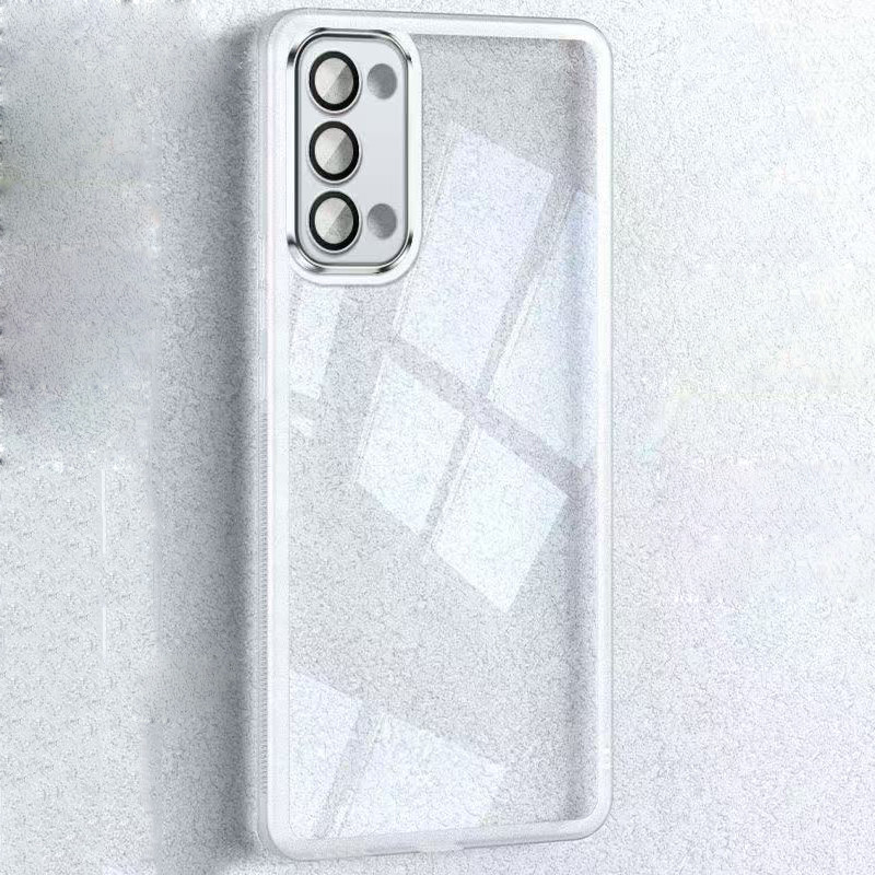 Simple สีน่ารักเคสโทรศัพท์สําหรับ OPPO Reno 3 4 5 6 6Z 7Z 8Z 4G 5G กรณีป้องกันกล้องเต็มรูปแบบ Anti Falling Clear ปกอ่อน - รูปที่ 6