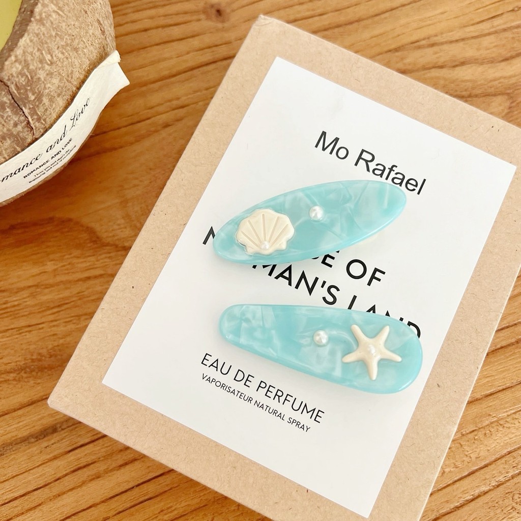 กิ๊บติดผมโทนสีฟ้า มีให้เลือกหลายแบบ พร้อมส่ง - รูปที่ 2