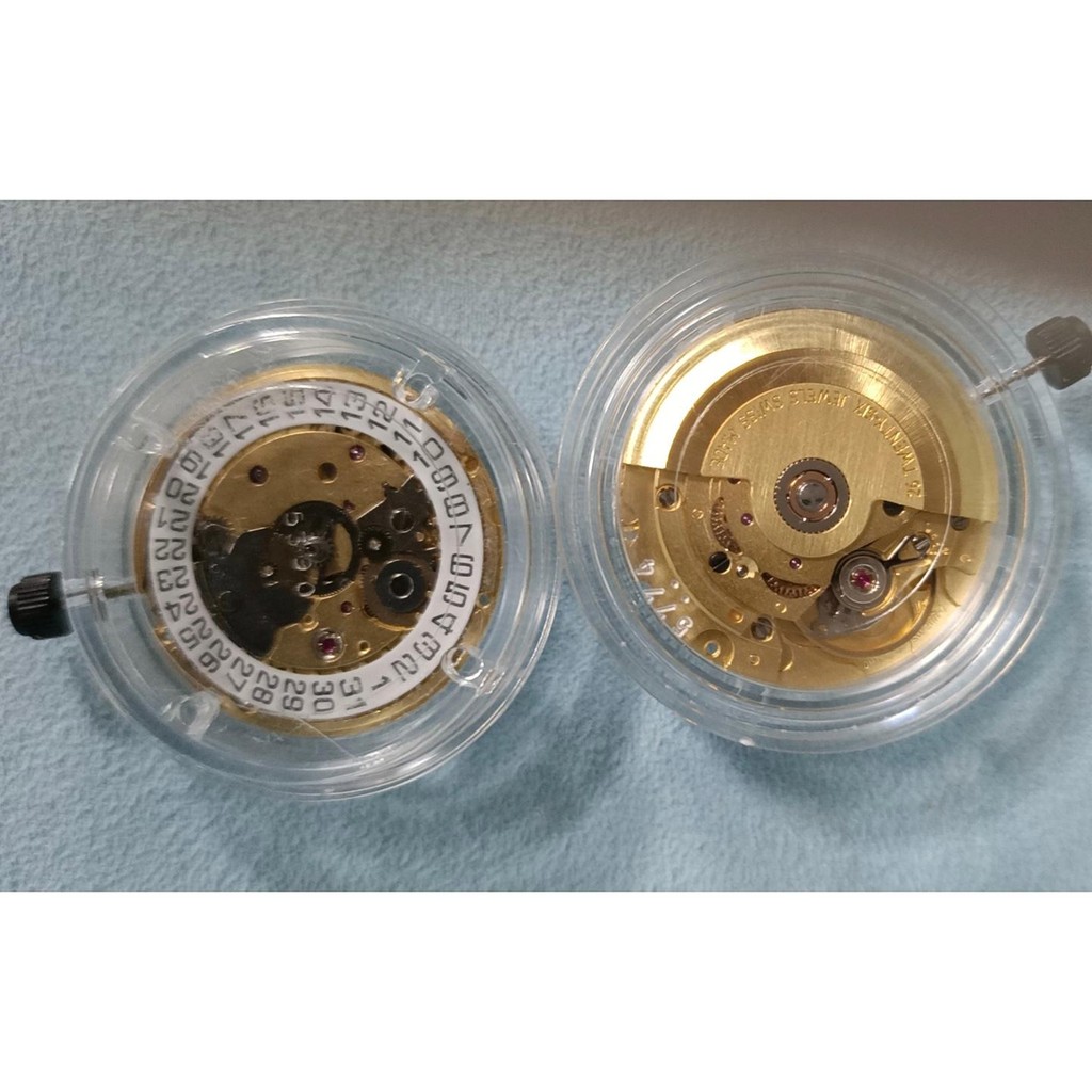 อุปกรณ์เสริมการเคลื่อนไหวนาฬิกา Original SW200 Gold Movement SW200-1 Generation ETA2824-2 Movement
