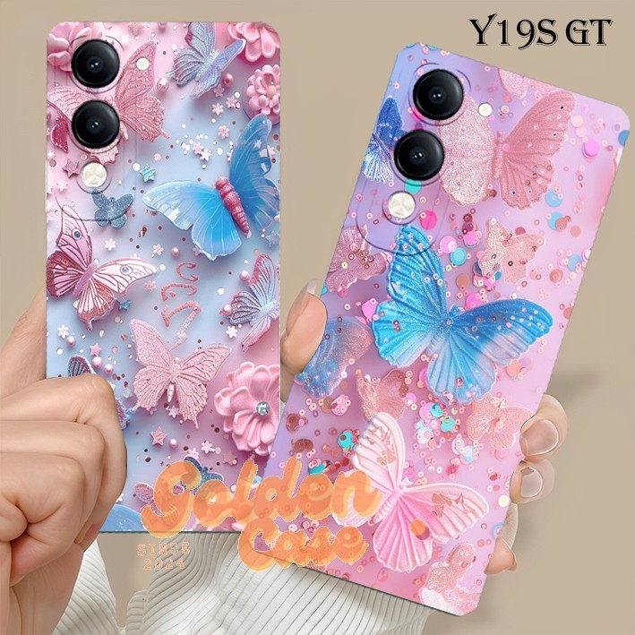 HP Vivo Y19S GT 5G - Y04 - Y29S Phone Protector ล่าสุด Softcase Casing Silicone Mobile Phone Case bu