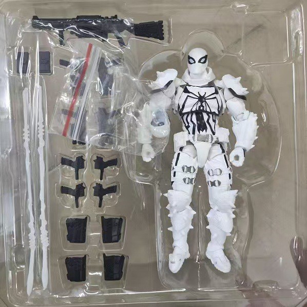 Yamaguchi Marvel Venom 3 White Anti-Venom Articulated Figure