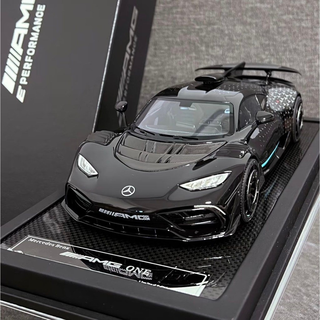 Mercedes-Benz AMG-ONE รถสปอร์ตจําลองรถรุ่นคอลเลกชันเครื่องประดับของขวัญสําหรับเด็กผู้ชายของขวัญวันเก