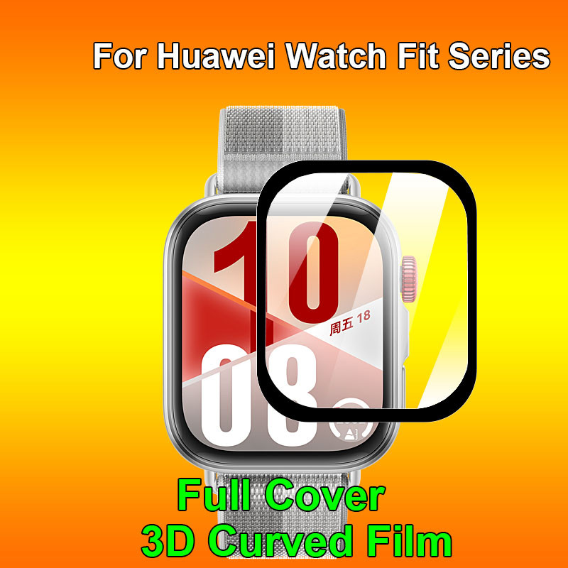 สําหรับ Huawei Watch Fit 4 3 2 Fit3 Fit2 Fit4 Pro ใหม่ Mini Special Edition Full Cover HD ชุบใสนุ่ม 
