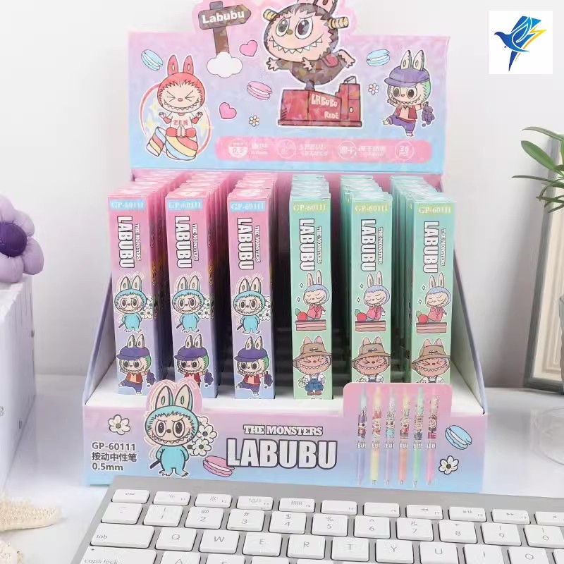 กล่องสุ่มปากกา 36 ด้าม ปากกาเขียนรูปปากกาสุดน่ารัก ลายการ์ตูนต่างๆ สนุกและใช้งานง่าย