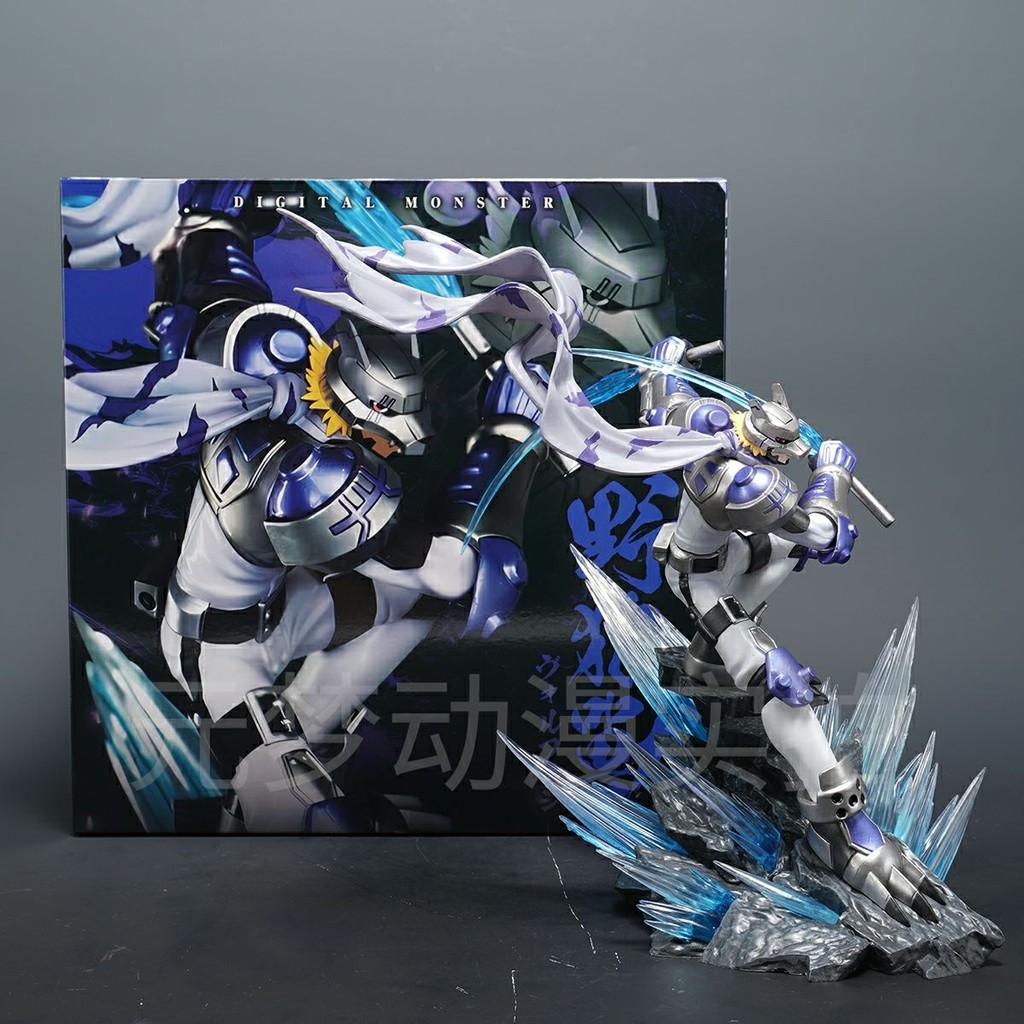 Akasa Sword [คลังสินค้าพร้อมจัดส่งทันที] Digimon Zombie Zone Wild Wolf Beast Figure S+Version อะนิเม
