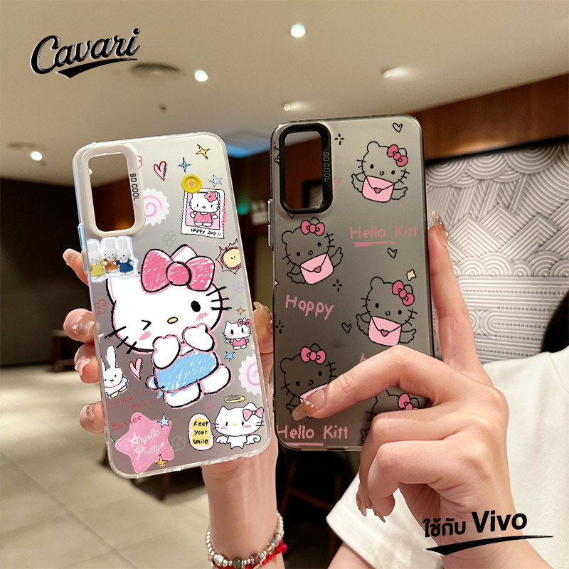 เคสโทรศัพท์ Vivo Y17s Y18 Y15 Y22 Y21 Y27 Y17 Y78 Y20 Y12i Y02 Y15s Y33s Y36 Y100i Y12s ชุดกิตตี้ฉลองสุข โทรศัพท์ จัดส่ง