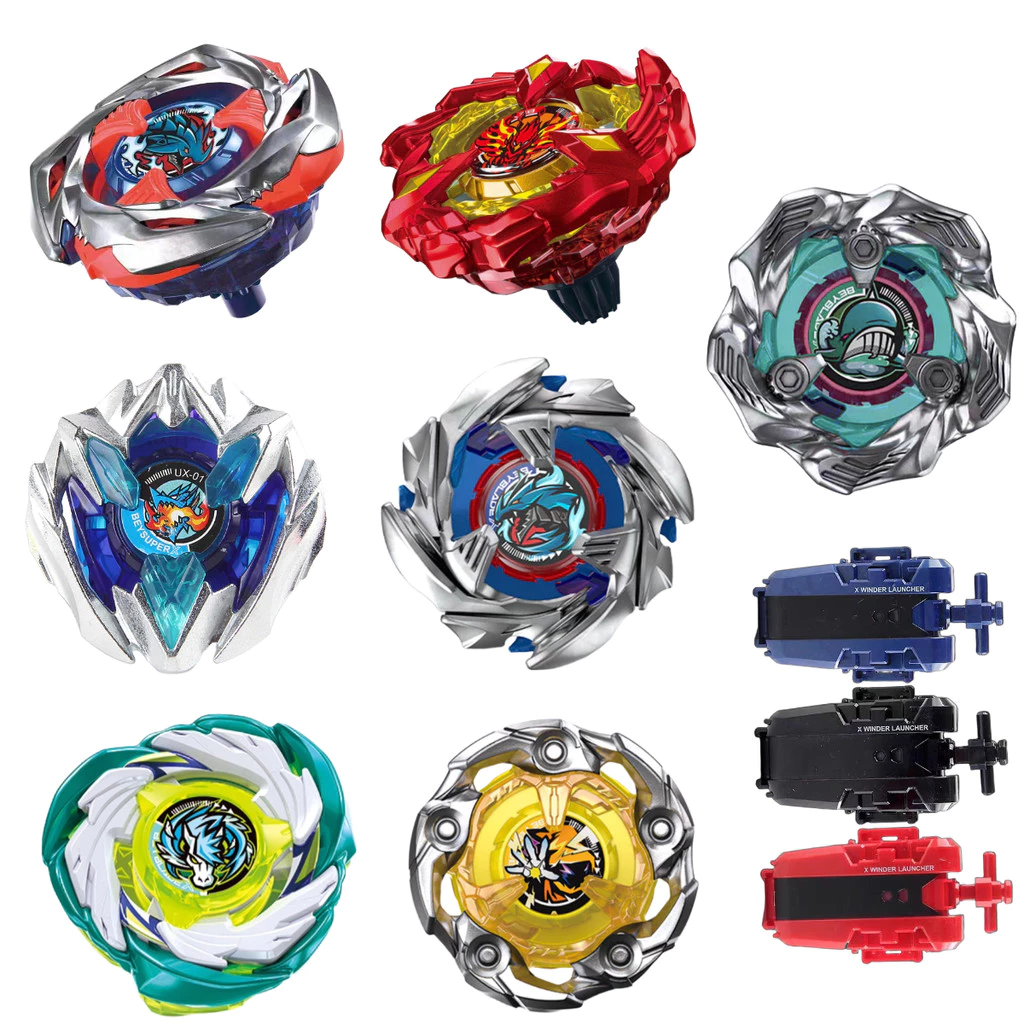UX-11 BX-23 UX-01 CX-07 BX-34 UX-03 BX-36 BX-44 เบย์เบลด X เบย์เบลด brust Launcher ของเล่นเด็กโลหะผสม gyro