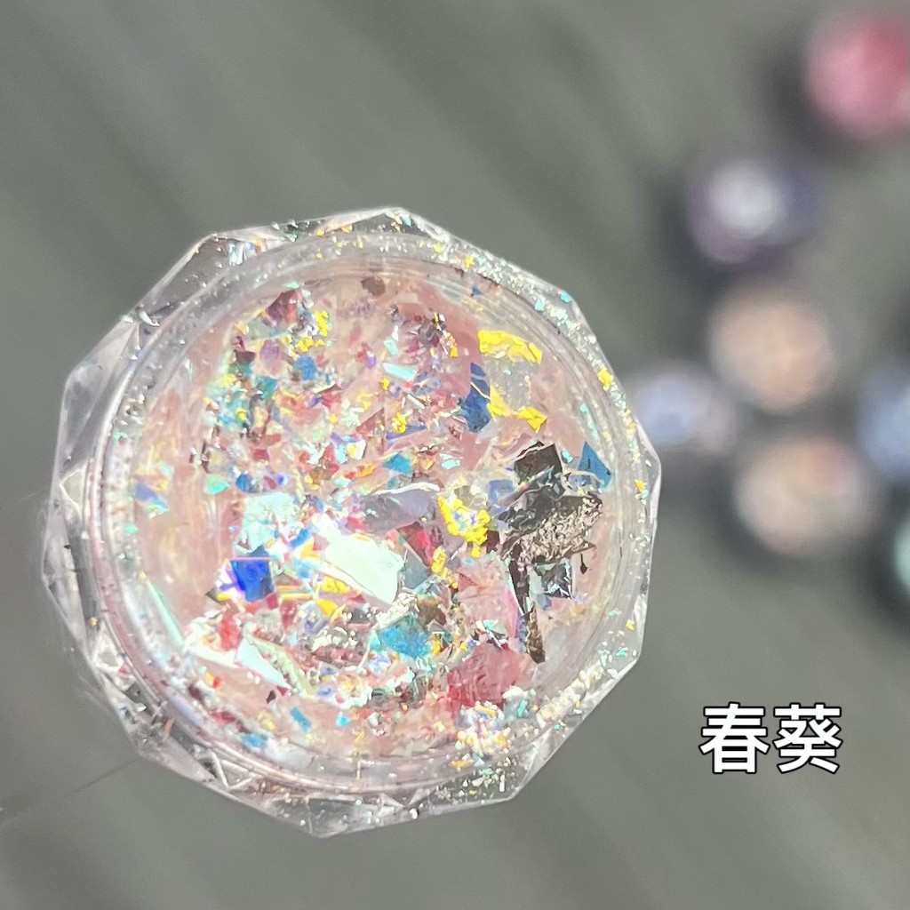 ผงโอปอลกระพริบญี่ปุ่นบางเฉียบPolarized Phantom Edelweiss Powder Cloud Brocade Powderเล็บเลื่อม ราคา ถูกที่สุด ดีลบีเคเค แกลเลอรีภาพที่ 8