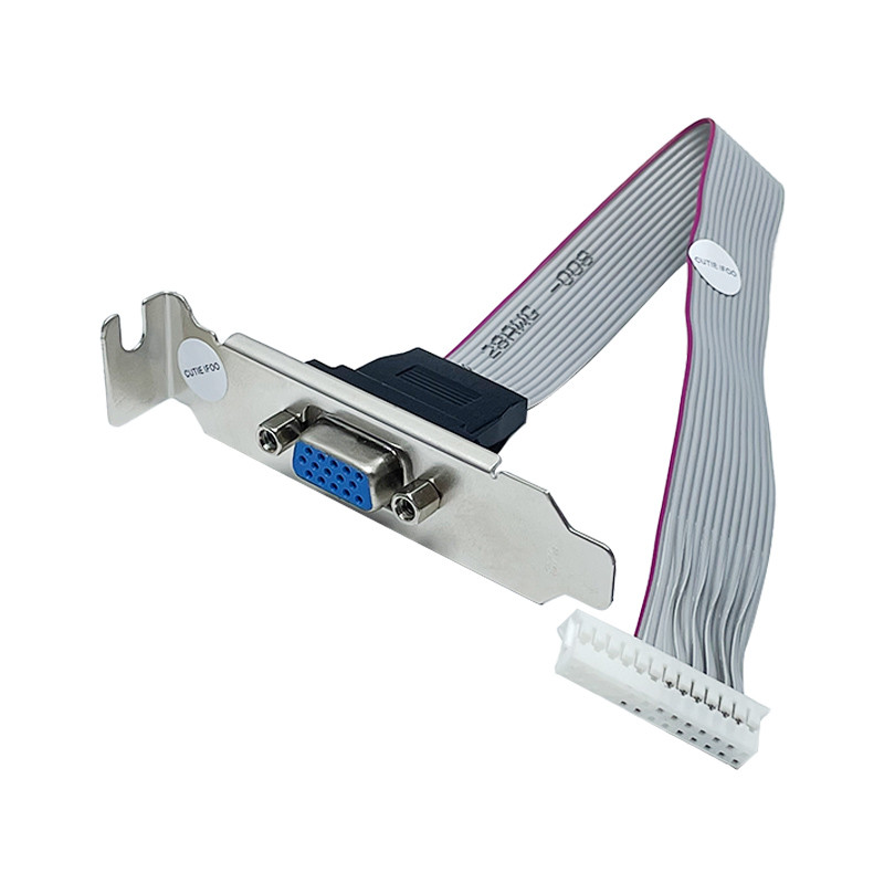 26pin ถึง 15p หญิงอะแดปเตอร์อินเทอร์เฟซ VGA แบนริบบิ้นสําหรับ Acer H340 H341 H342 Lenovo D400 W130S