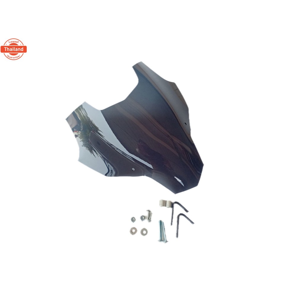 ชิวหน้า ชิวแต่ง แผ่นังลม ชิวอะคริลิค ชิวมอเตอร์ไซค์  ชิวังลม กระจกังลม  HONDA CB150R, CB300R พร้อมขา