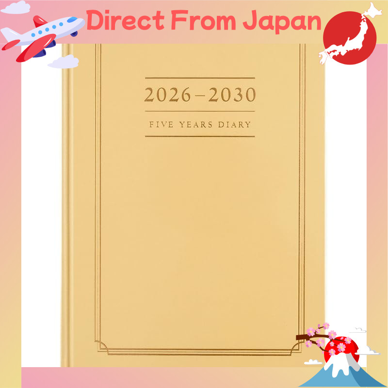 Takahashi A5 2026 Planner: 3-Year Horizontal Line Diary No.13, No.21 & 5-Year Horizontal Line Diary 