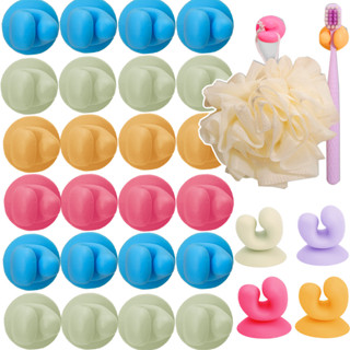 ชั้นวางถ้วยดูดอเนกประสงค์ | No ที่ใส่แปรงสีฟันแบบเจาะสําหรับ…