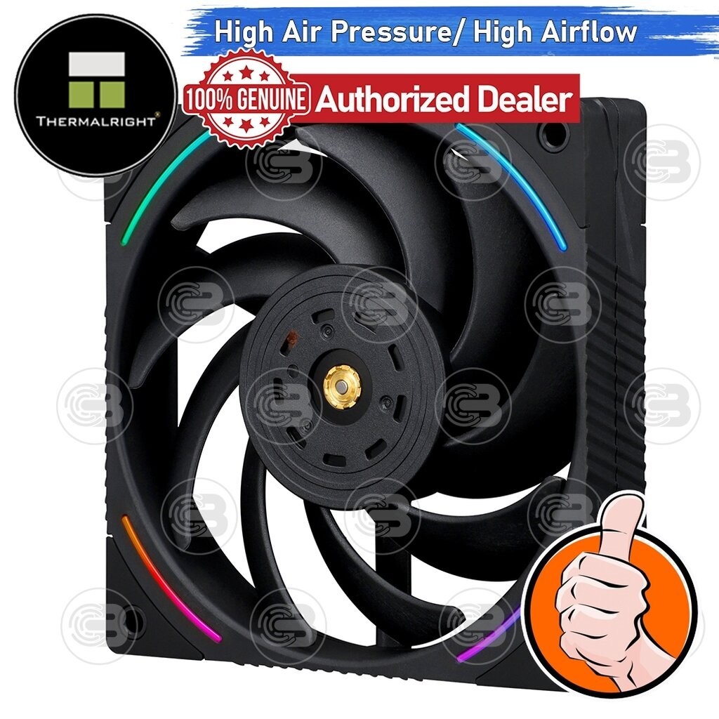 [CoolBlasterThai] Thermalright TL-K12 Optimized Static Pressure ARGB Fan Case (size 120 mm.) ประกัน 3 ปี