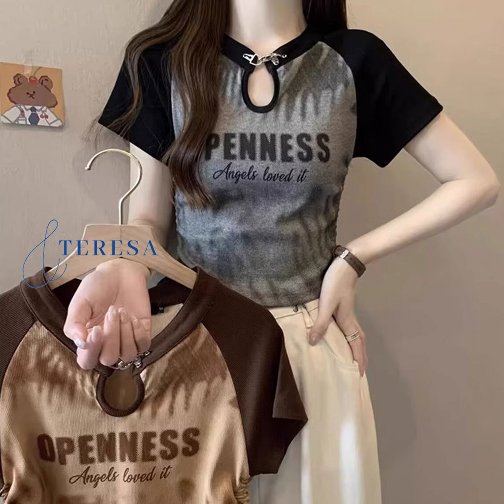 ใหม่ เสื้อยืดแขนสั้นสำหรับสาวๆแบบใหม่ล่าสุด ดีไซน์ฬหม่สุดๆมีหลายไซส์ให้เลือก