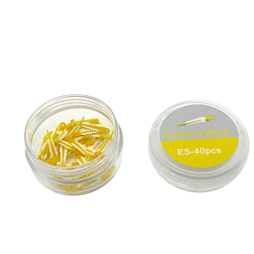 40 ชิ้น Autoclavable ทันตกรรมคอมโพสิต Wedges Interdental รูปที่ 7