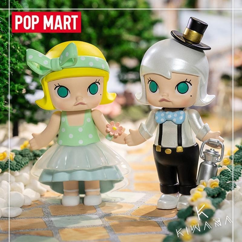 Popmart MOLLY-Straw Flowers Girl Wedding Flower Girl [สินค้าแท้ 100%] จัดส่งภายใน 24 ชั่วโมงคุณภาพสู