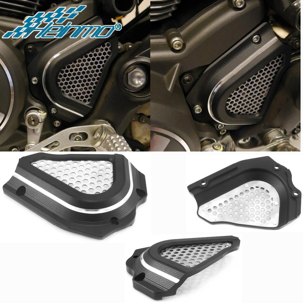 สําหรับ DUCATI Scrambler 400/800 Monster 797 ฝาครอบเฟืองด้านหน้า Chain Guard