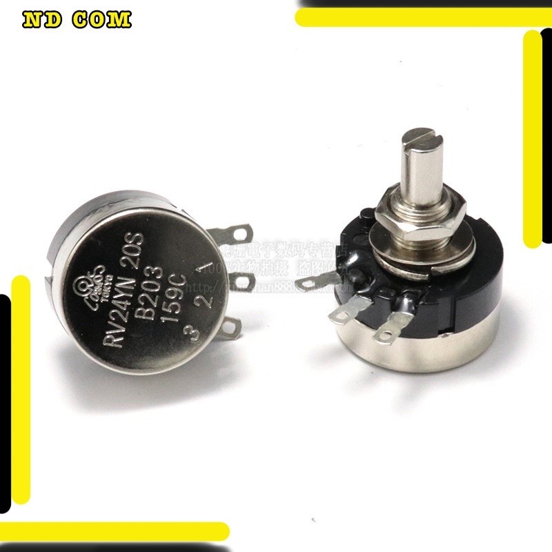 สุดคุ้ม! วอลลุ่ม RV24YN 20S (ค่าK)  1k/2K/3k/5k/10k/20k/30K/50k/100k/200k/250k/500k/100โอม/200โอม/50