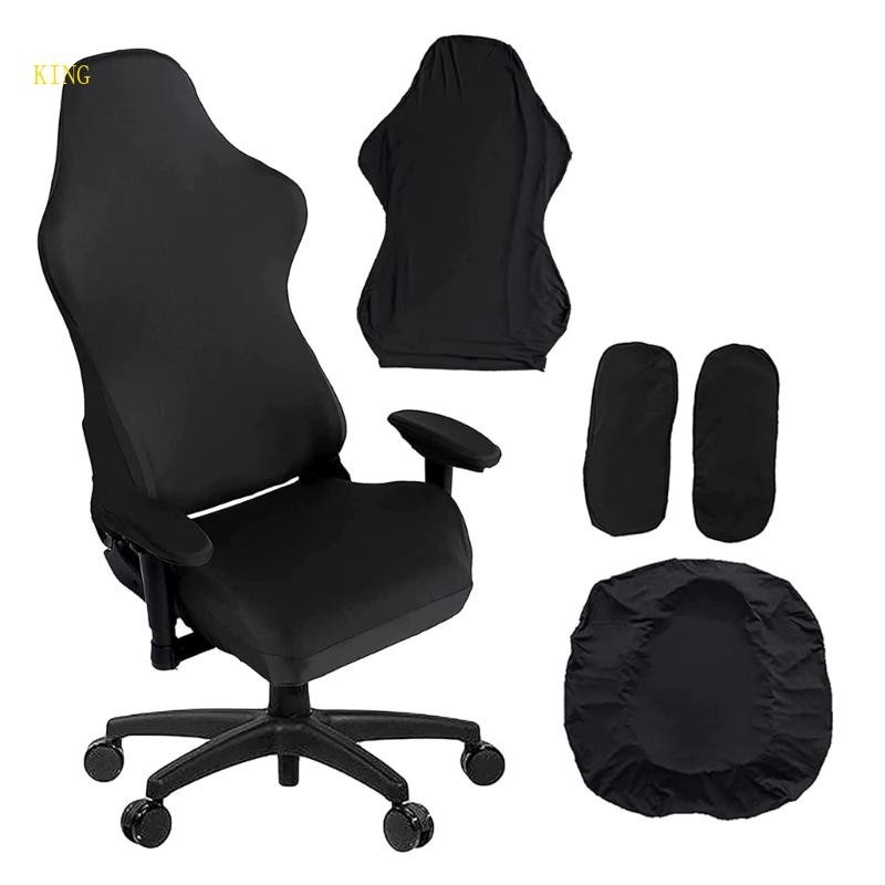 (ส่วนลดสูง)oyalking.th Spandex Office Chair Cover Gaming Chair Cover Elastic Armchair Seat Protector