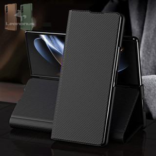 เคสหนังเนื้อ Kefka สําหรับ Samsung Galaxy Z Fold 6 7 5 4 3 C…