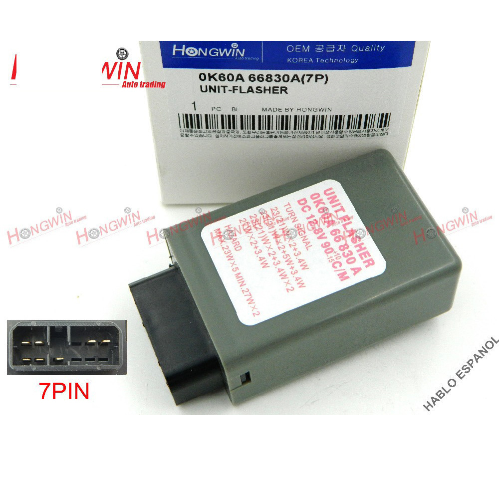 ของแท้ No.:0K60A 66830A Auto Unit Flasher(TURN SIGNAL) เหมาะกับ Kia Sedona 02-05 Carnival KV-II KVII