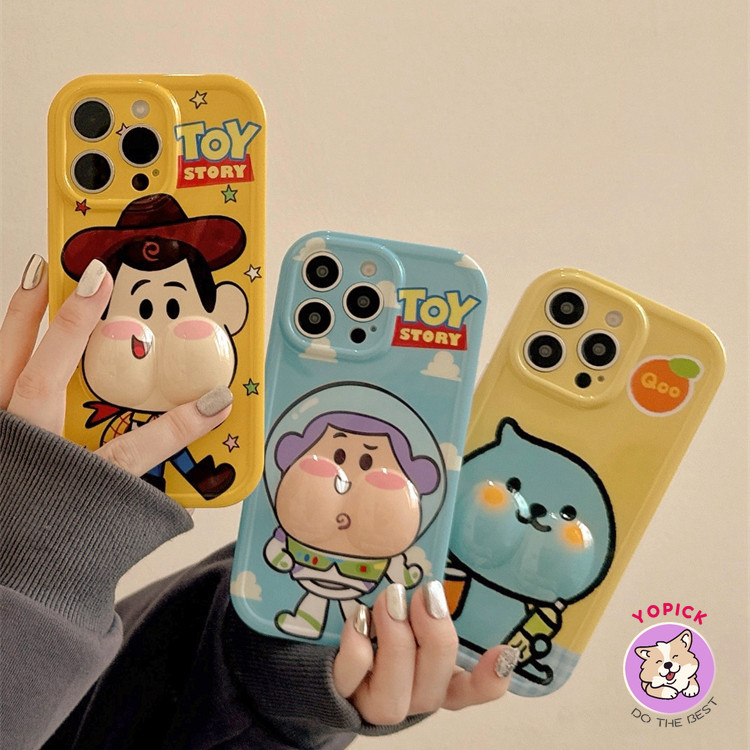 การ์ตูนสุดน่ารักน่ารักคู่เคสโทรศัพท์สําหรับiphone 15Promax 11 12 13 14 15Plus 11 Pro Max X XS XR XS Max 7 8 Plus SE2020 6Plusฝาครอบโทรศัพท์ผู้หญิงซิลิโคนนุ่ม