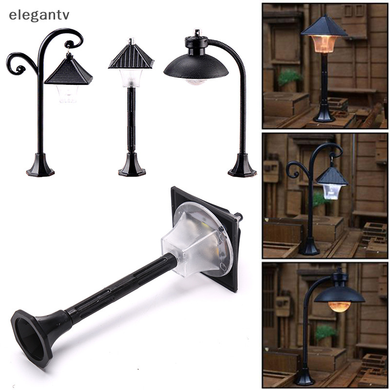 Egn Miniatures Park Micro Landscape Craft Streetlight ตุ๊กตา Streetlight ตกแต่งบ้าน N ราคา ถูกที่สุด ดีลบีเคเค แกลเลอรีภาพที่ 2