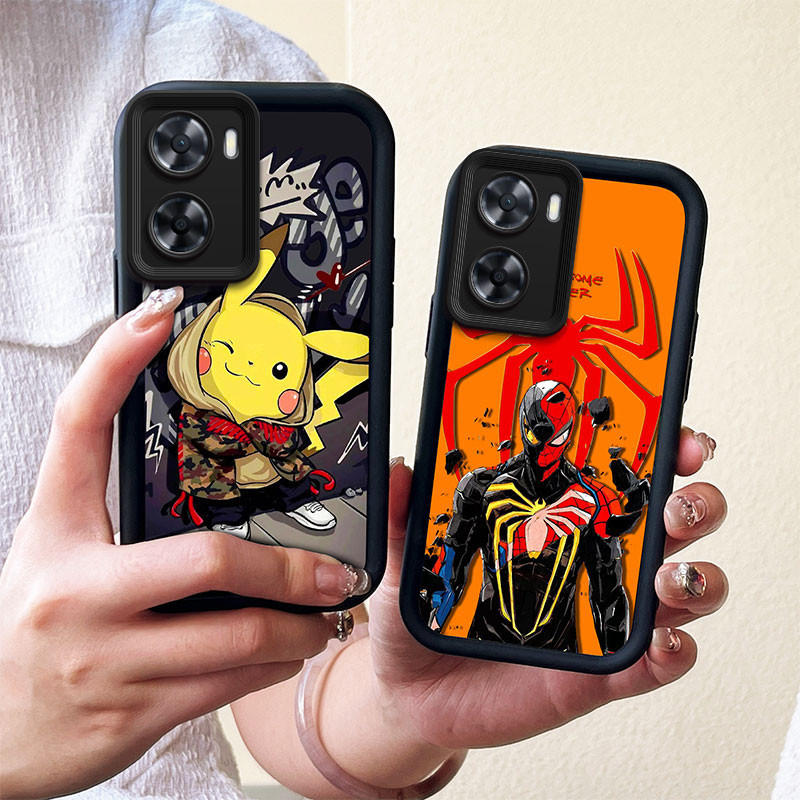 เคส OPPO A57 A77S A77 อะนิเมะแฟชั่น เคสโทรศัพท์ซิลิโคนนุ่ม TPU ทนต่อแรงกระแทก