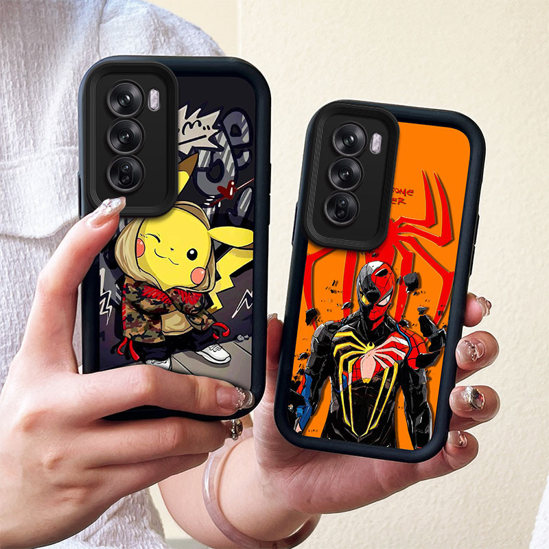 เคส OPPO RENO 12 5G RENO 12 PRO 5G อะนิเมะแฟชั่น เคสโทรศัพท์ซิลิโคนนุ่ม TPU ทนต่อแรงกระแทก