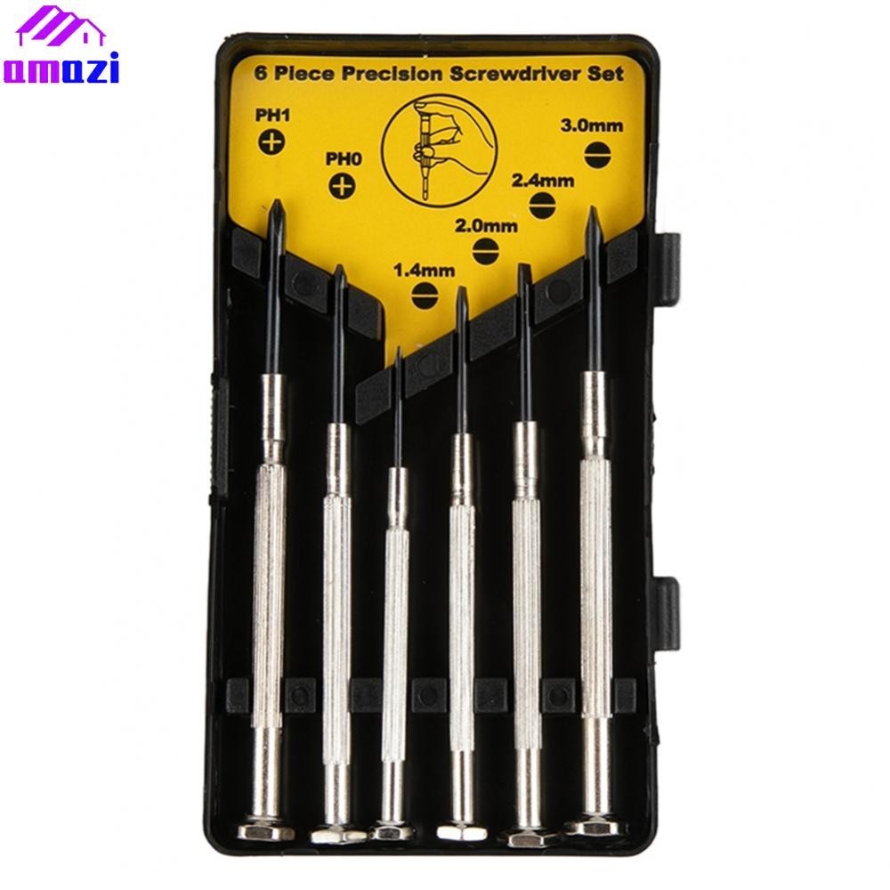【AMZ】6pcsPrecision-Screwdriver Set For Watch  Glasses Electronic Repairing Tools