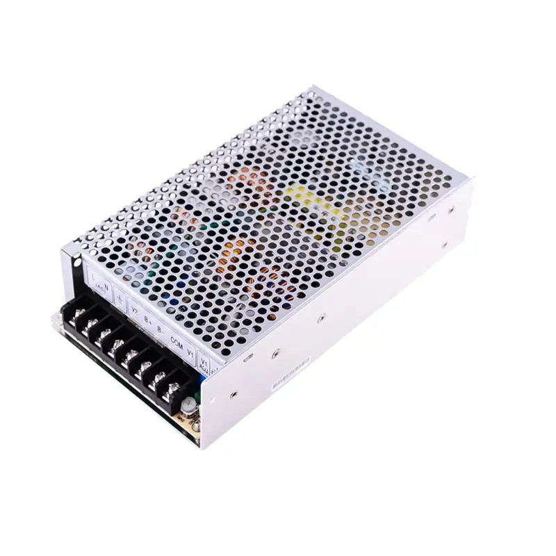 Original Mean Well ADD-155B meanwell Security Series 27.6V 5V 152.75W เอาต์พุตคู่ wtih เครื่องชาร์จแ