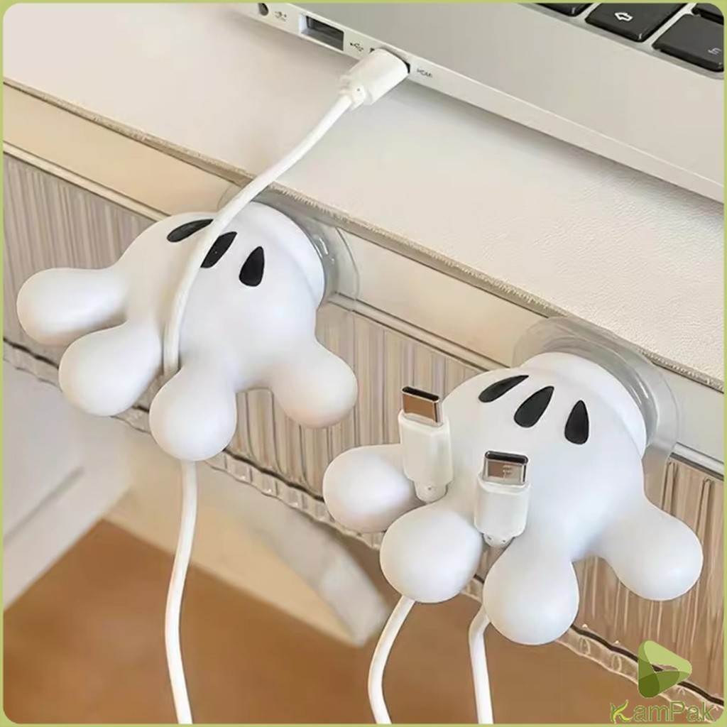 ตะขอแขวนแปรงสีฟัน รูปปาล์มการ์ตูน อุ้งมือ 3D ตะขอแขวนผนัง Toothbrush holder - รูปที่ 3