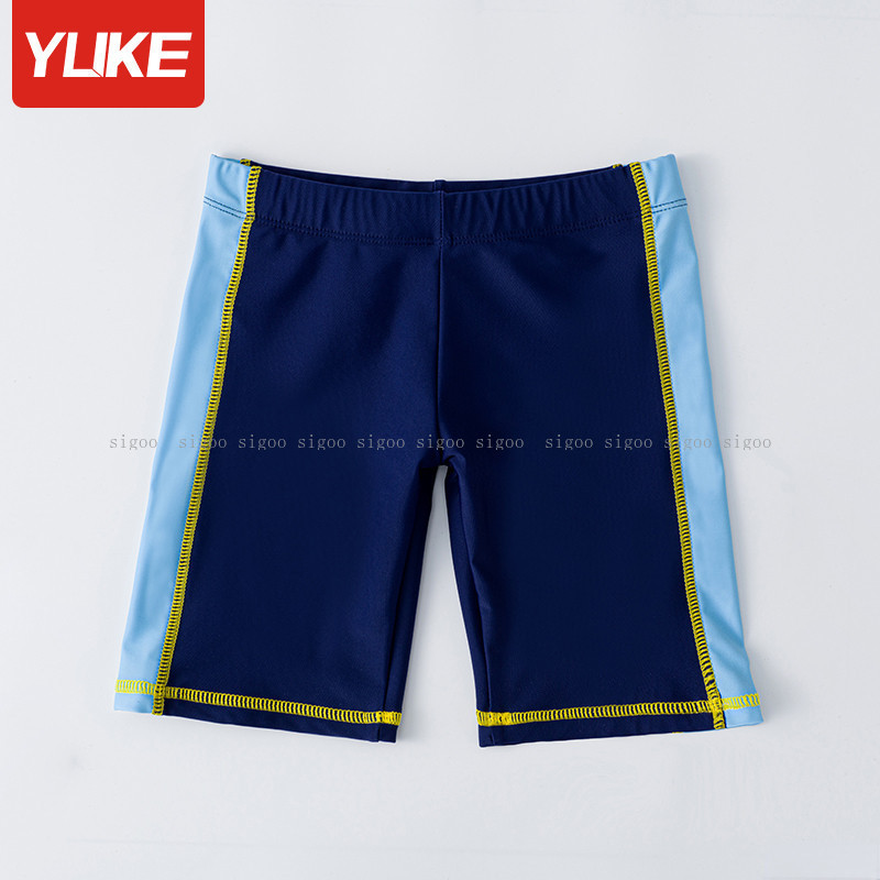 Yuke ของแท้ชุดว่ายน้ําเด็กสไตล์ใหม่ชาย Quick-Drying Breathable แขนยาวครีมกันแดดชุดว่ายน้ําสองชิ้น Multi-Piece - รูปที่ 5