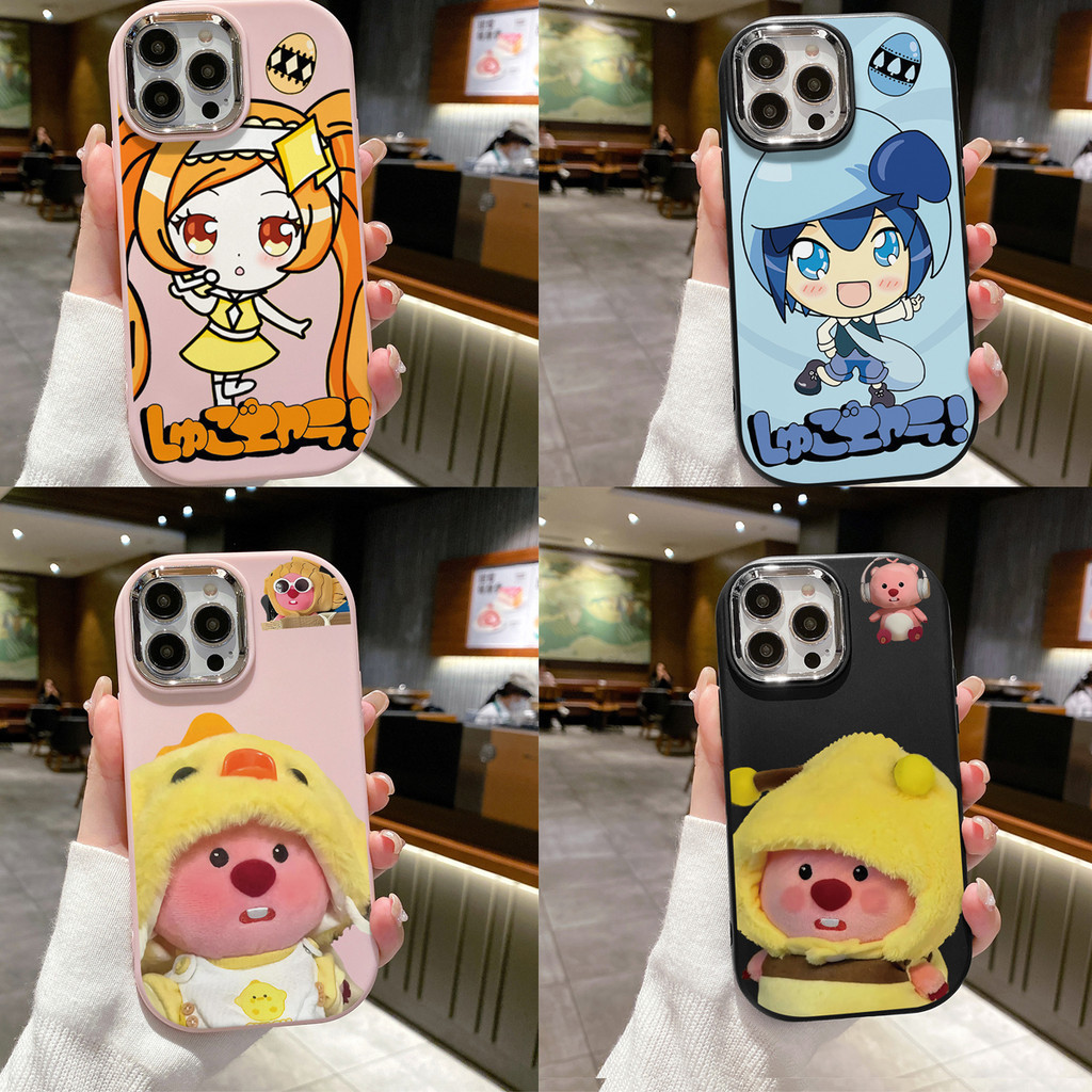เคส Samsung A55 A05S A05 s23 ultra A54 A14 A24 A52 A13 A51 A12 A04E A32 A03 A15 A05 บีเวอร์ตัวน้อยน่ารัก สาว เคสโทรศัพท์