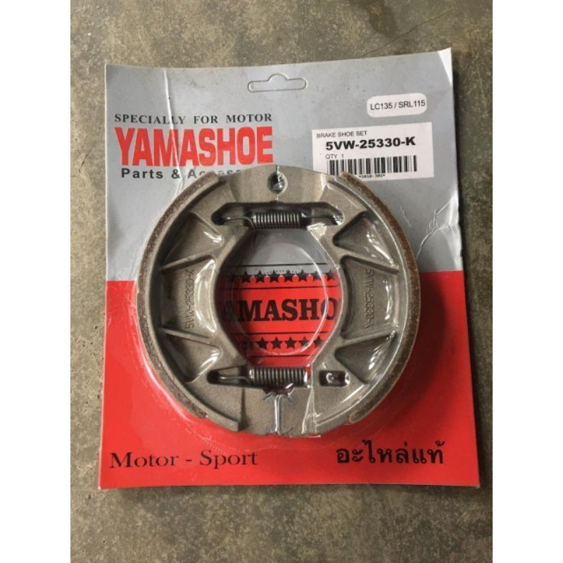 [ DELSER MOTOR ] แผ่นรองเบรก REAR DRUM VIXION MIO J JUPITER MX VEGA ZR MIO SPORTY M3 VEGA ETC QUALIT