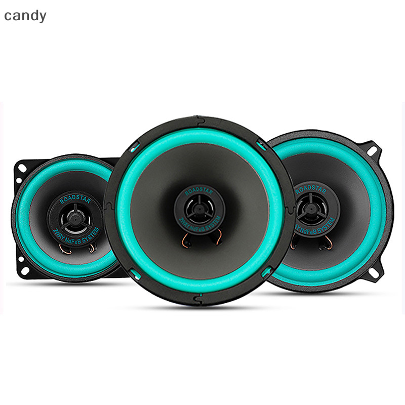 Ndy 4/5/6.5 นิ้วลําโพงรถยนต์ 160W Universal HiFi Coaxial ซับวูฟเฟอร์เครื่องเสียงรถยนต์เพลงสเตอริโอ 92dB Full Range ความถี่ลําโพงอัตโนมัติ N