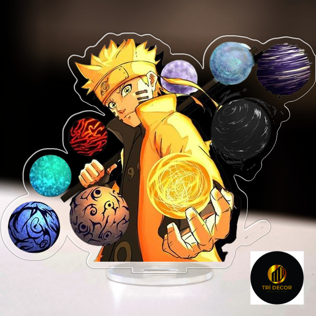 NARUTO SASUKE Standee Model Study Corner อุปกรณ์ตกแต่งโต๊ะ