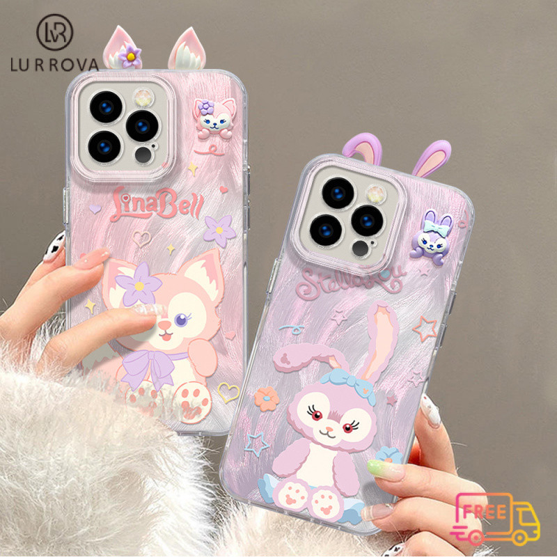 สำหรับ OPPO OPPO Reno12 F 5G Reno 12 5G Reno 12 Pro 5G Reno 11F 5G Reno 11 5G Reno 10 5G Reno 8T 5G Reno 8T 4G Reno 8Z 5G Reno 7Z 5G Reno5 Reno4 realme C67 C65 C63 C61 C53 C55 C51 C35 C21Y c15 การ์ตูนตัด lingna Belle ช็อก