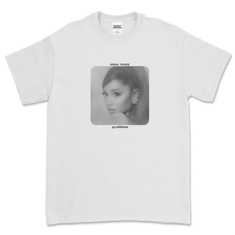 [พร้อมส่ง] 2024 ใหม่อ่อนนุ่ม 6 เสื้อยืด Ariana GRANDE - ตําแหน่ง