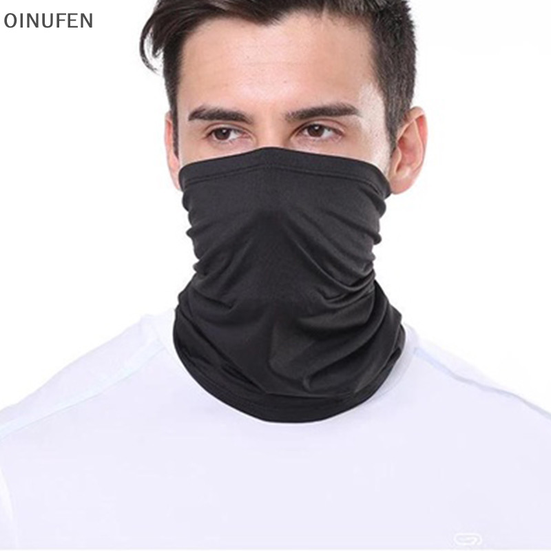 Onu ผ้าไหมน้ําแข็ง Face Mask ขี่จักรยาน Sun Protection Headscarf ผู้ชาย S และผู้หญิง S ผ้าพันคอ FEI