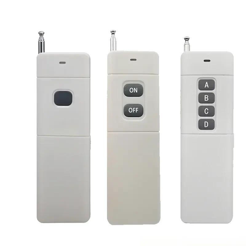 433.92mhz 3000m Long Range High Power 1/2/4 CH RF รีโมทคอนโทรลเครื่องส่งสัญญาณ 433 MHz รีโมทคอนโทรล