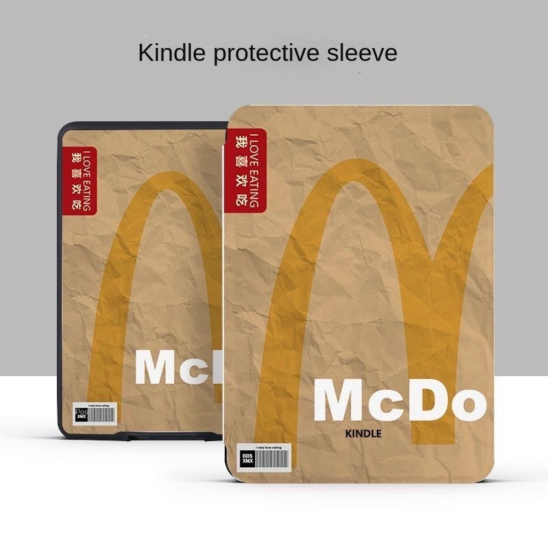 สําหรับปลอก, Kindle PU เคสหนังเข้ากันได้กับ Kindle Paperwhite 1 2 3 10th 6 นิ้ว 6.8 พื้นฐาน 11th 2021 2022 สายรัดข้อมือ auto wake sleep YLVB