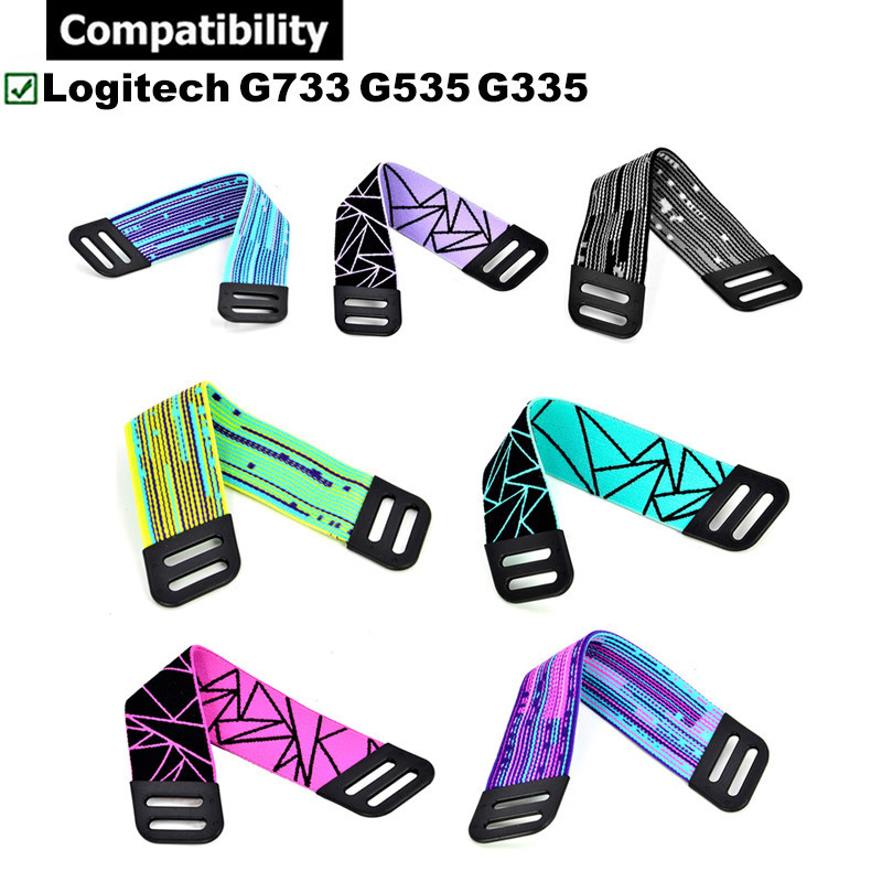 1 ชิ้นแถบคาดศีรษะสําหรับ Logitech G733 G335 G535 ชุดหูฟัง Pad Head Beam Band อะไหล่ซ่อม