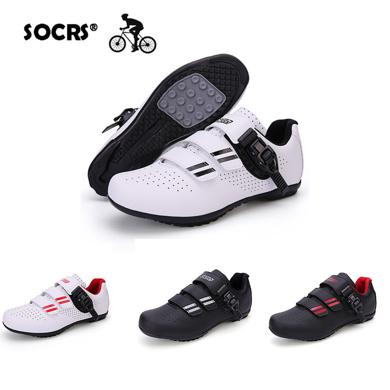 Socrs Professional ขี่จักรยาน Non Cleat รองเท้า RB ความเร็วรองเท้า Non-Locked SPD รองเท้าจักรยาน MTB จักรยานเสือหมอบรองเท้าขนาดใหญ่ 36-45