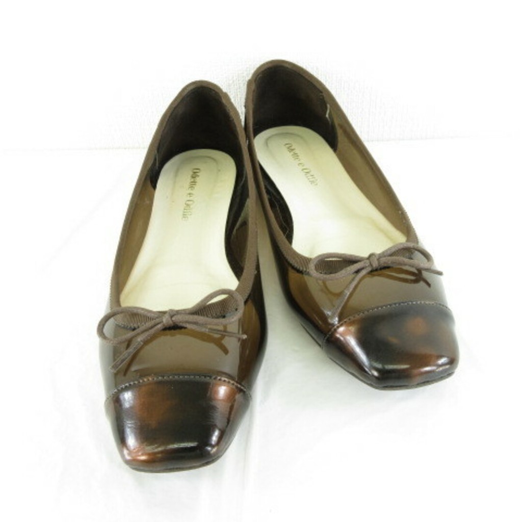 Odette Eodile e Odile Pumps Brown 22 Direct from Japan Secondhand