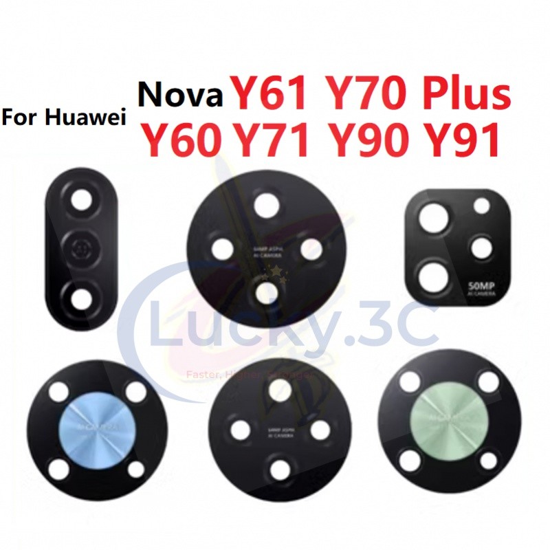 เปลี่ยนเลนส์กล้องสําหรับ huawei nova Y70 Plus Y60 Y61 Y71 Y90 Y91