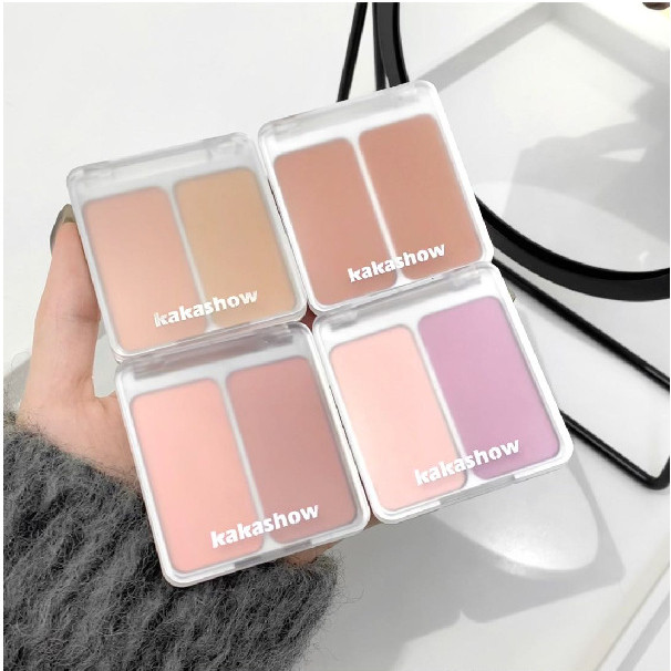 Kakashow บลัชออนทูโทน บลัชออน Ambence เกาหลี Naturally