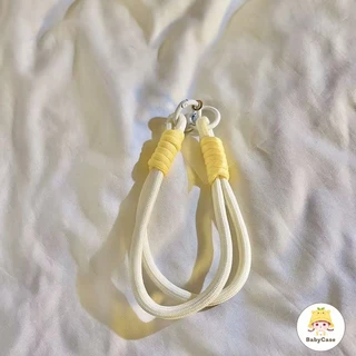 Diy ทอข้อมือเชือกคล้องโทรศัพท์มือถือ โซ่โทรศัพท์มือถือป้องกันการสูญหาย เคสโทรศัพท์มือถือเชือกคล้องโทรศัพท์มือถือ
