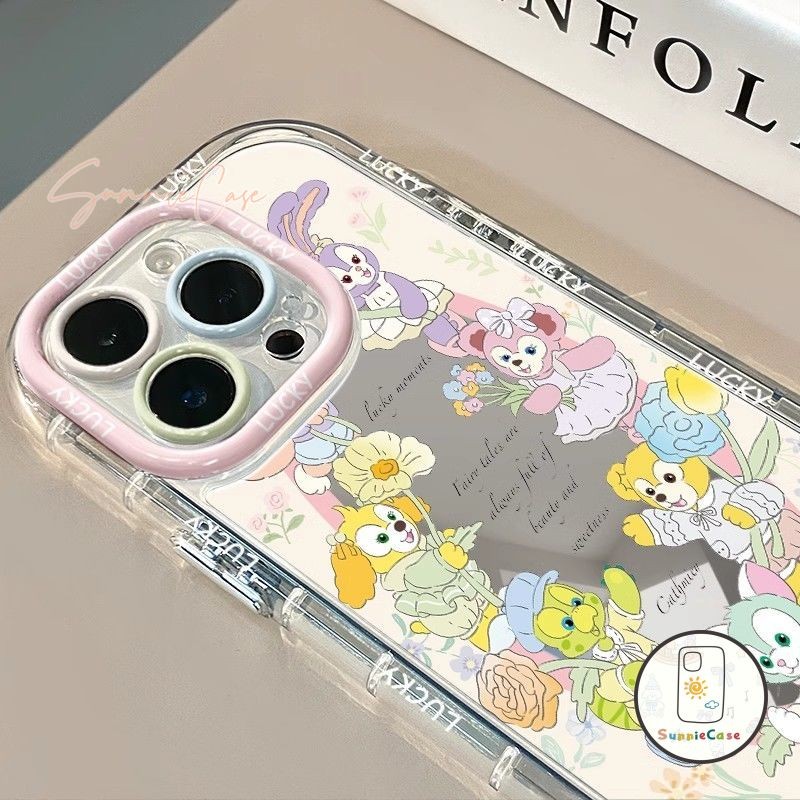 แมวน่ารักหมีการ์ตูนสุนัขกระต่าย เคส IPhone 16 11 13 12 15 14 Pro Max 7Plus 14 7 15 8 Plus XS X XR Max SE 2020 เคสไอโฟน