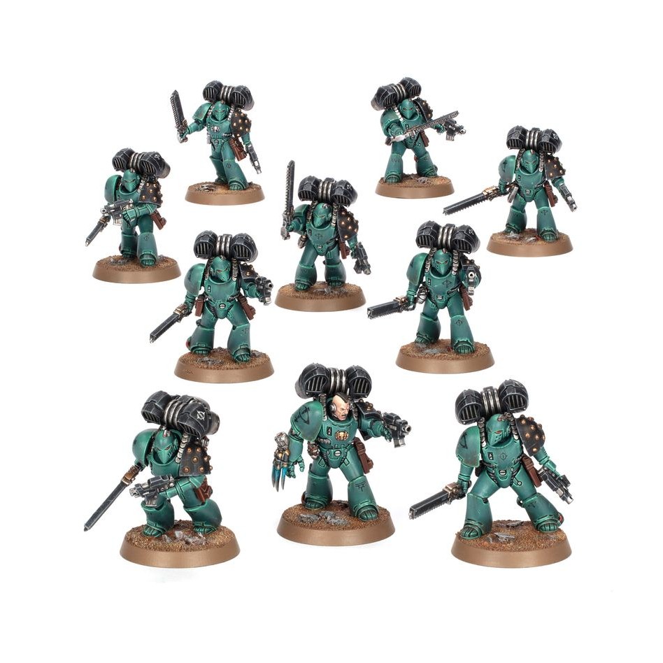 E675 E674 E673 LEGION MKVI ASSAULT SQUAD เรซิ่น Miniatures แผ่นโมเดล